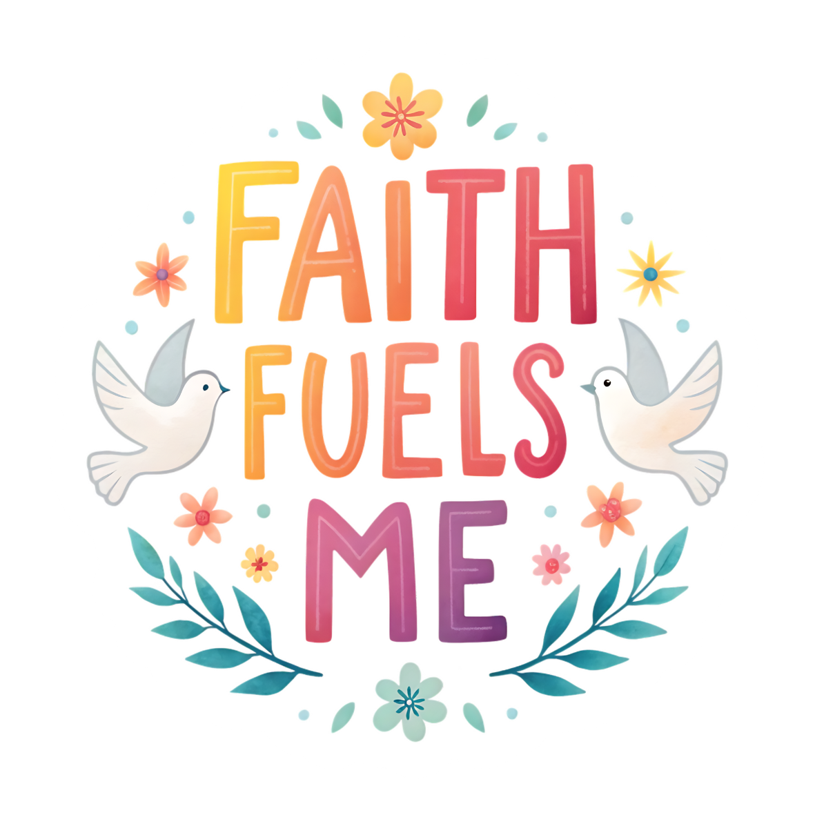 Walk by Faith – Encouragement Magnets