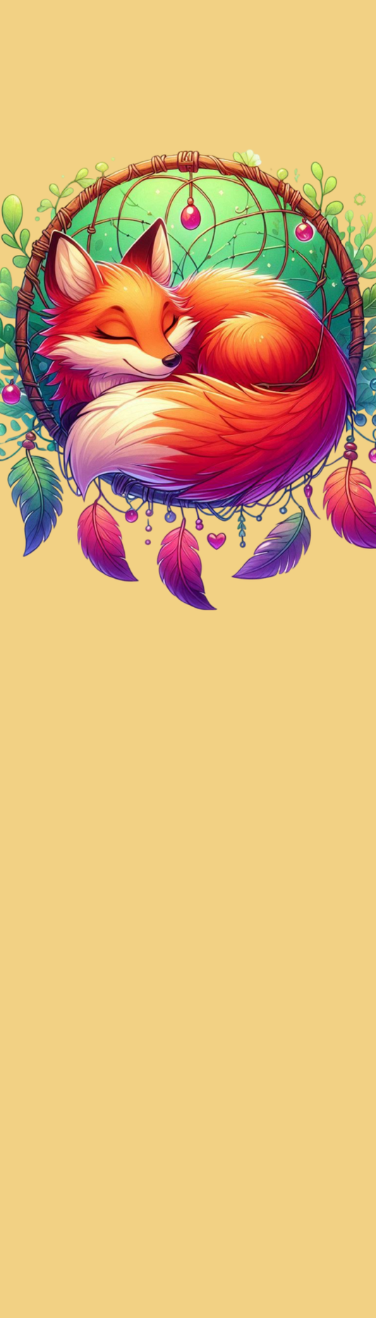 Dream Weaver Fox Bookmark