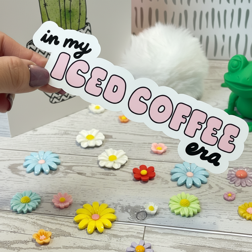 In My Iced Coffee Era Sticker