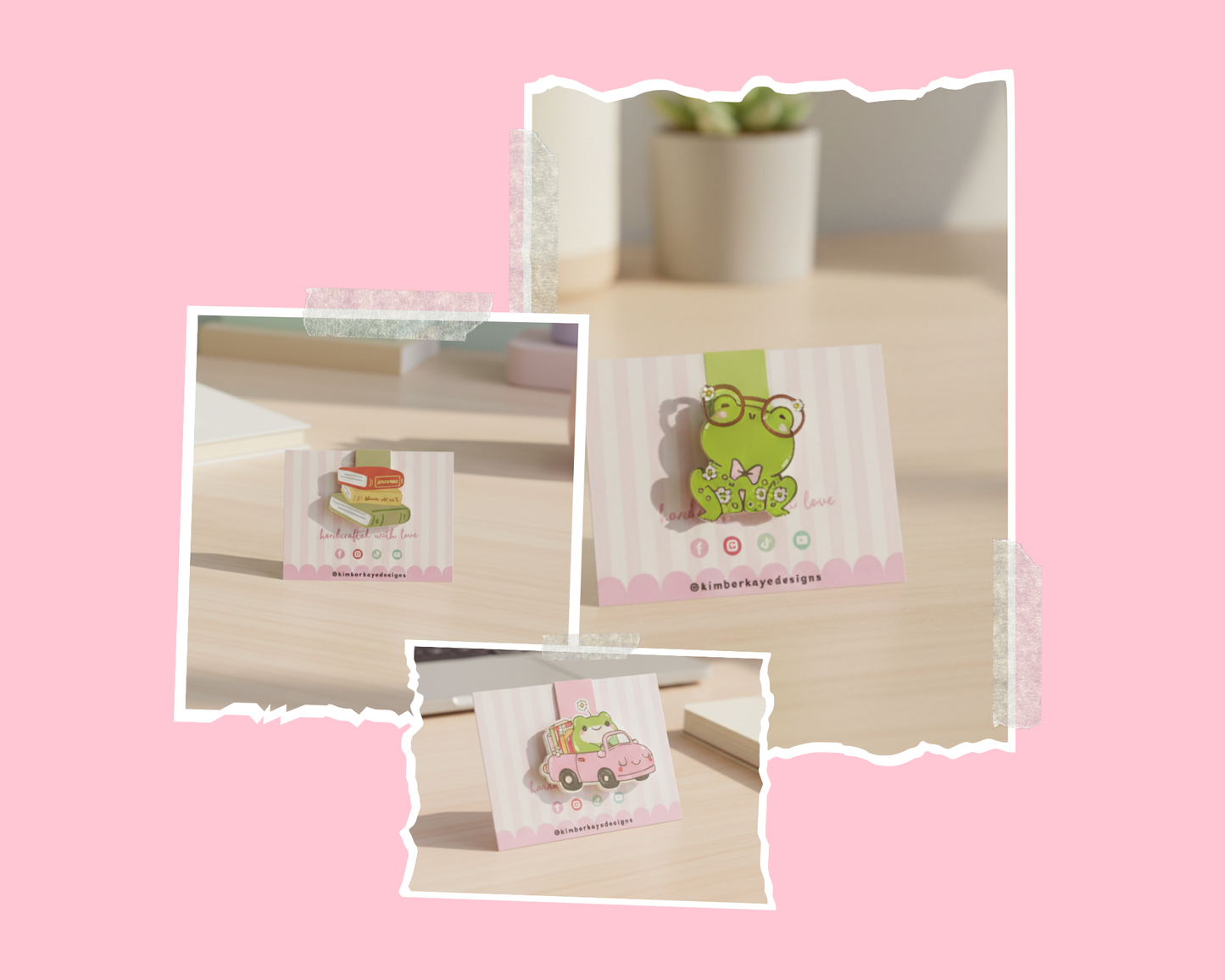 Let’s Get Froggy Magnetic Bookmarks