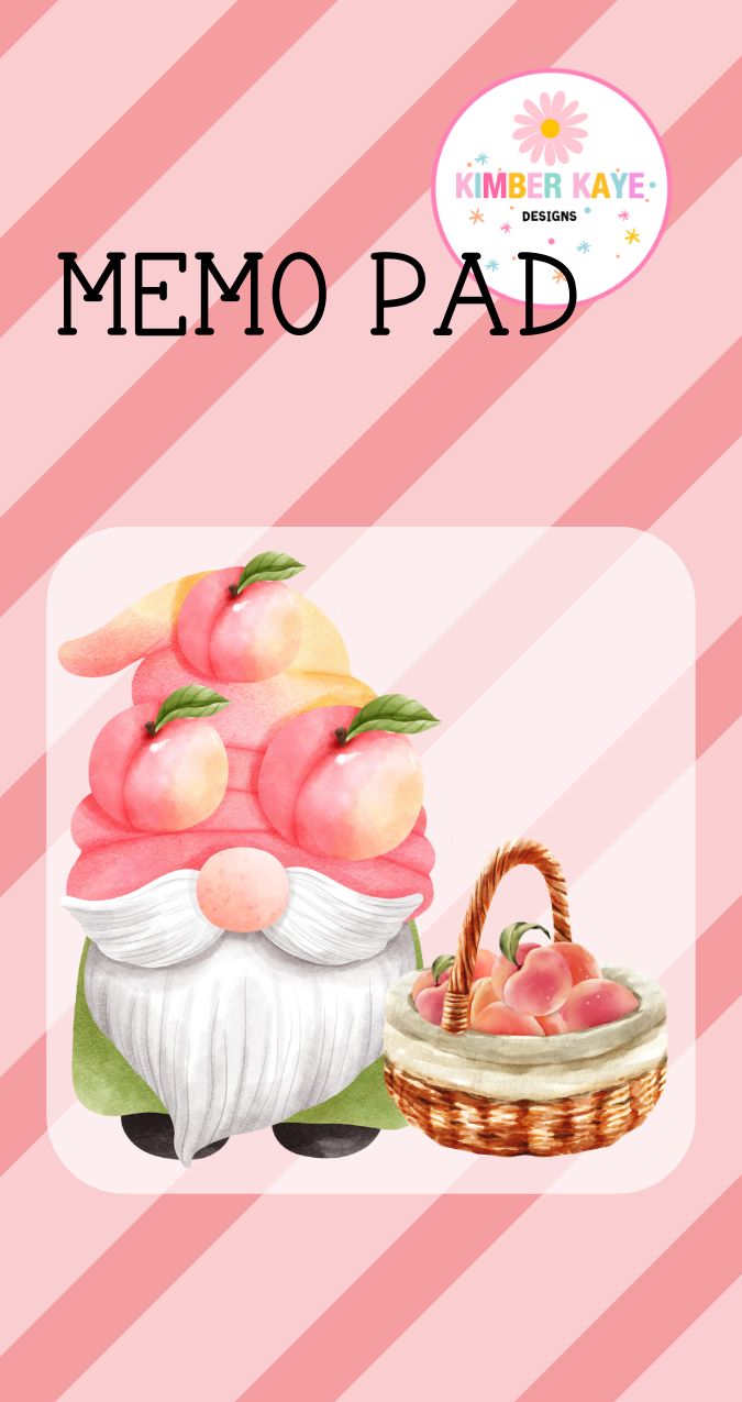 Sweet Pickins Crew Collection | Memo Pad