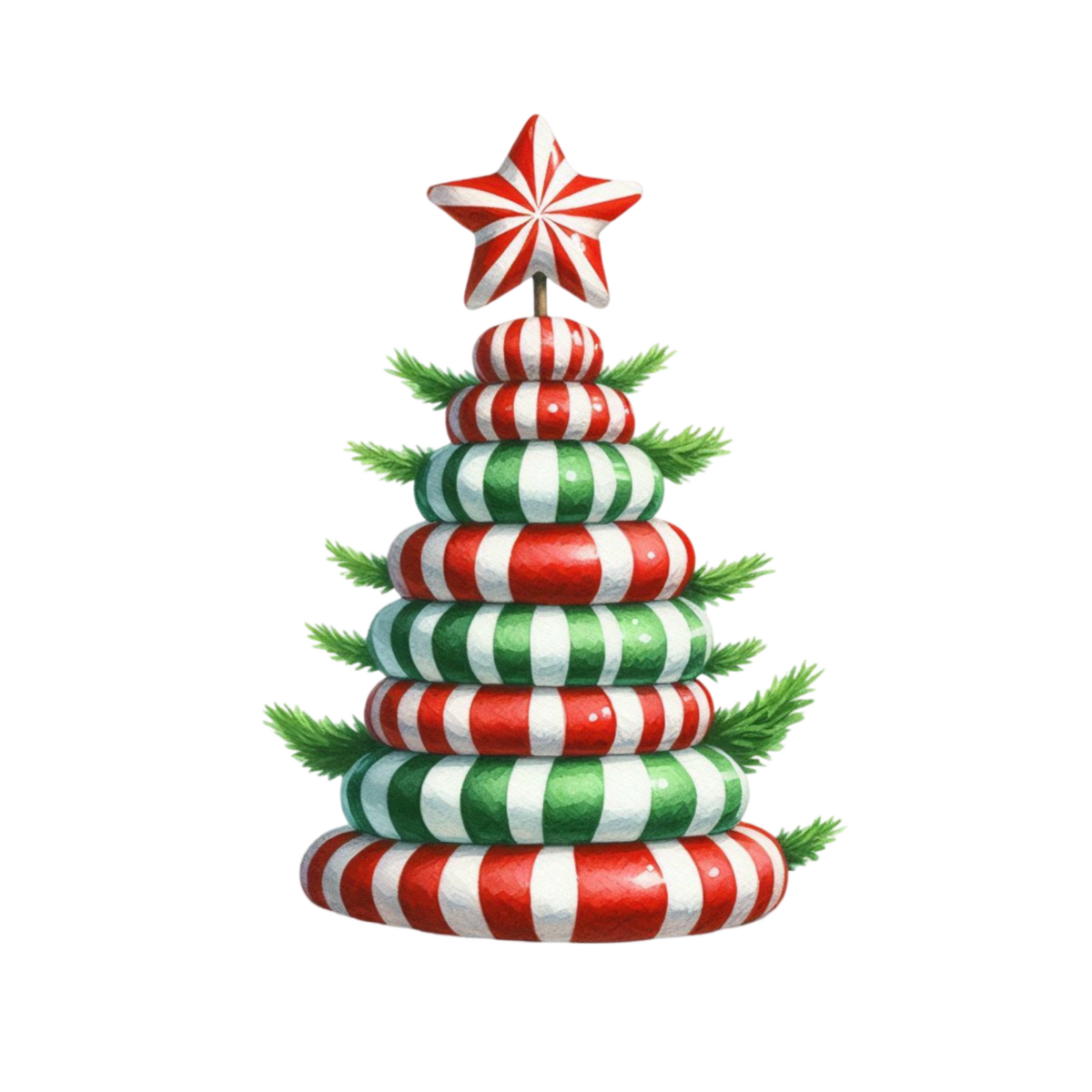 Sticker – Candy Christmas Tree