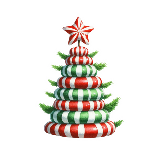 Sticker – Candy Christmas Tree