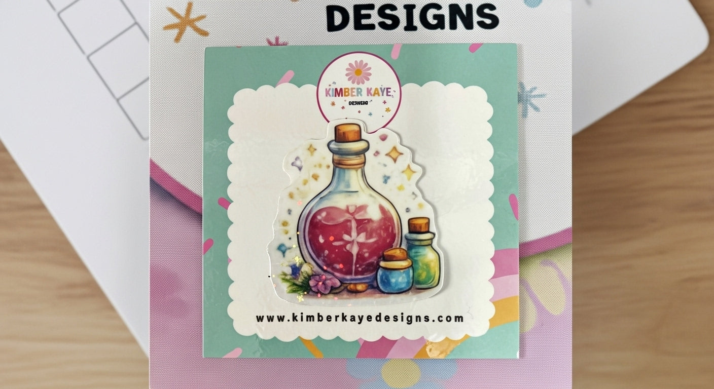Magical Apothecary Stickers | Whimsical Potion & Plant Designs
