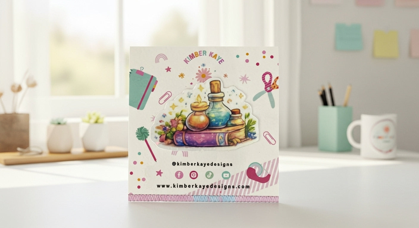 Magical Apothecary Stickers | Whimsical Potion & Plant Designs