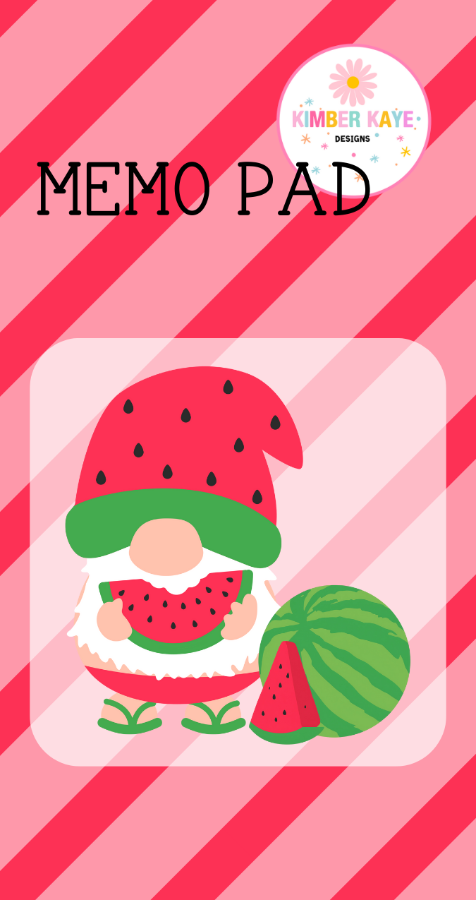 Sweet Pickins Crew Collection | Memo Pad